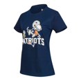 thumbnail image 2 of Playera NFL PEANUTS para Mujer, con Estampado Woodstock Y Snoopy New England Patriots Azul Marino Talla M, 2 of 3