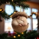 thumbnail image 4 of Lunxisen 1 Pcs Forest Christmas Ornaments, Christmas Tree Ornaments, Hazelnut with Cute Animals, Quality Resin Material, Beautifully Handcrafted with Intricate Details.(4in), 4 of 9