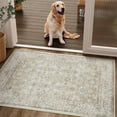 thumbnail image 6 of SIXHOME 5'x7' Area Rugs for Living Room Washable Rugs Ombre Vintage Floral Living Room Rug Aesthetic Carpet Soft Large Rugs for Bedroom Dining Room Office Retro Home Decor Taupe, 6 of 6