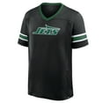 thumbnail image 2 of Men's Fanatics Black New York Jets Redzone Hashmark V-Neck T-Shirt, 2 of 3