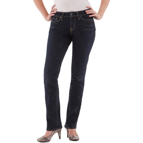 Mossimo Women's Mid-Rise Curvy Straight Jeans Super Stretch MSRP $27.99 
