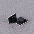 thumbnail image 4 of FOMIYES 50Ud Wire Clamp Negro Con Adhesiva Doble Para Organizar Cables Seguros, 4 of 5