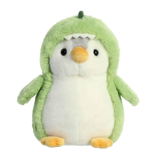 Peluche Aurora Playful Pompom Penguin Dino 18 cm, verde