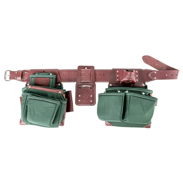 Set Framer Occidental Leather OxyLights con 7 bolsas grandes y 22 bolsillos
