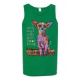 thumbnail image 3 of Dean Russo In My Mind Dog Lover Mens Graphic Tank Top, Kelly, X-Large, 3 of 6