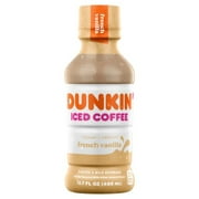 Dunkin Donuts Iced Coffee French Vanilla