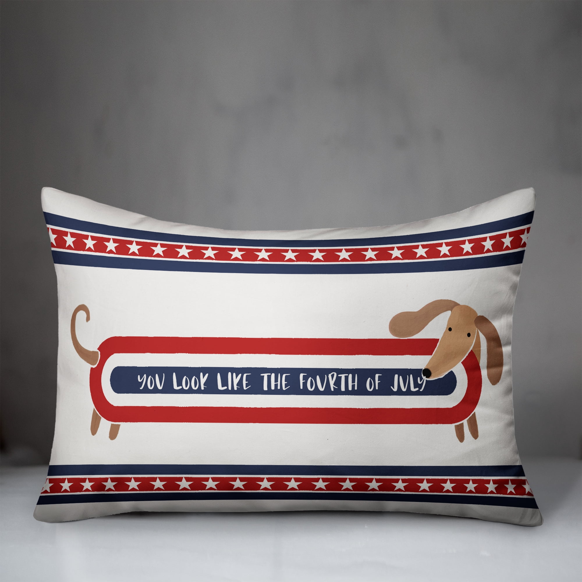 Creative Products Like the Fourth of July 20 x 14 Indoor / Outdoor Pillow