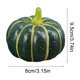 thumbnail image 3 of Adornos de calabaza de plástico, modelos de vegetales, accesorios para fotografía de vegetales, accesorios de decoración de Halloween, adornos para escaparates de centros comerciales., 3 of 6