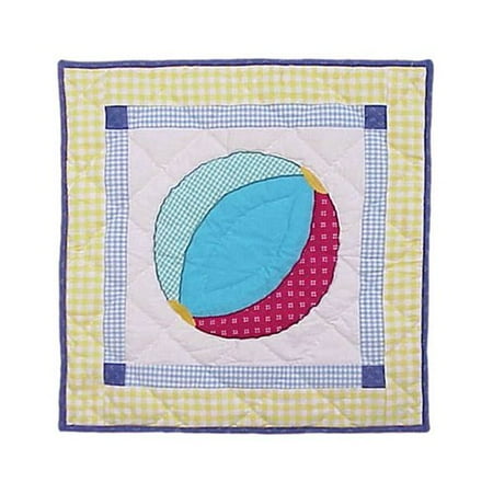 Patch Magic Summer Fun Ball Cotton Throw Pillow