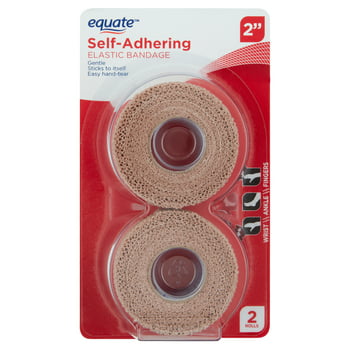 Equate Self-Adhering 2" Elastic Bandages, 2 Count