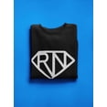 thumbnail image 3 of R N Diamond  Sweatshirt Women -GoatDeals Designs, Female 3X-Large, 3 of 4