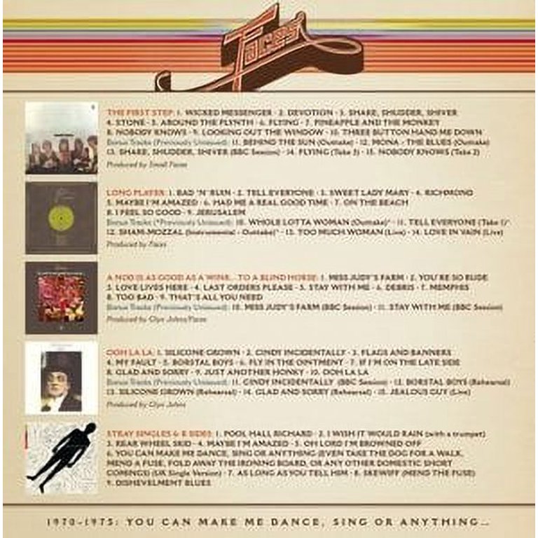 Faces - 1970-1975: You Can Make Me Dance Sing Or Anything - CD