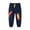 Dark Blue, variant on YOUSNH Baby Girls' Pants Knitted Leggings Joggers Harem Pants for Patch Embroidery Toddler Drawstring Pants Girls Pants Dark Blue 5-6 Years