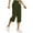 Army Green, variant on Women's Capris Clearance HighRise Under $10 Drawstring Large Color Casual Versatile Loose Cropped Pants