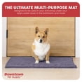 thumbnail image 4 of My Doggy Place Dog Mat for Muddy Paws, Washable Dog Door Mat, Violet, M, 4 of 7