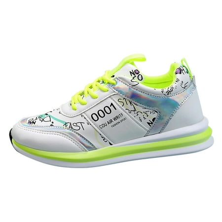 

dmqupv Women s Gymnastics Sneaker Casual Shoes Women Gray Color Walking Shoes Lady Easy Shoes Sneaker for Women Size 9 Technicalsportshoe Yellow 7