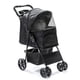 thumbnail image 2 of Pet Dog Cat Stroller Carrier Ultra Lightweight Travel Stroller Compact 360 Rotation Wheel Collapsible Puppy Buggy and Dog Prams ShopWise Round, 2 of 9