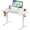 White, variant on HarmonyStrings Electric Standing Desk Home Office Height Adjustable Computer Ergonomic Table