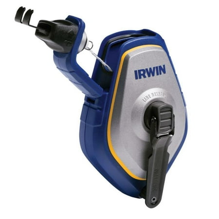 UPC: 0042526936869 | Irwin Industrial 1932887 100 ft. Speed Line Pro Chalk Reel- Blue