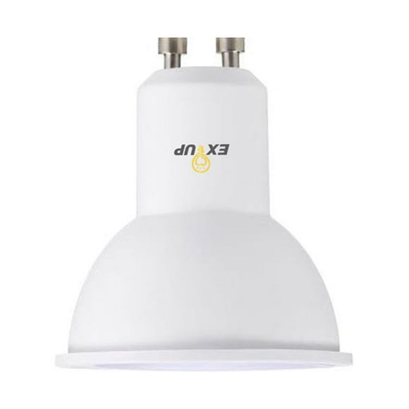 220-240V LED Light Bulbs 7W GU10 LED Spotlight Bulb Lamp Globe Light Bulbs Frosted LED Filament Bulb for Ceiling Lighting White 1Pc