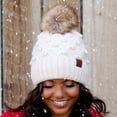 thumbnail image 2 of CC Crafted Pom Detail Beanie | Adult and Kid Sizes, 2 of 20