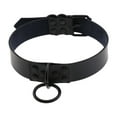 thumbnail image 5 of Fancy Dress Rock Choker Necklace Men Adjustable Buckle Teen Punk Rock Collar Black, 5 of 8