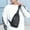 Black, variant on Shoulder Crossbody Sling Bags under $5 Sling Bags for Women Men Small Sling Bag Crossbody Chest Shoulder Water Resistant Sling Purse One Strap Travel Hiking Chest Bag with Earphone Hole