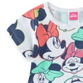 thumbnail image 6 of Disney Minnie Mouse French Terry Skater Dress with Headband (Girls), 2 Piece Set, Sizes 2T-6X, 6 of 6