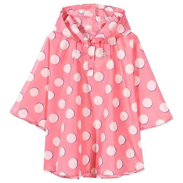 Rain Poncho Kids Waterproof Baby Girls Boys Foldable Ultralight Cycling Outdoor for 85-150cm