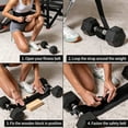 thumbnail image 6 of BESTSKY Hip Thrust Holder Belt: Wide Padded Support Belt for Barbell/Dumbbell/Kettlebell for Home Workouts,Adjustable Strap Non-Slip Safety Comfort Squats & Strength Exercises, 6 of 7