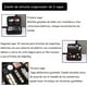 thumbnail image 2 of Bolsa de Maquillajede Viaje Estuche Organizador - Bolsa de Cosméticos Impermeable Portátil con Hombro Ajustable y Divisor Ajustable para Pinceles y Herramientas de Belleza (3 Layer, 34x23x12cm,Negro), 2 of 7
