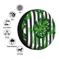 thumbnail image 5 of Easygdp Palm Greenery Wheel Sun Guard, Spare Tire Cover,Universal Trailer Suv Truck Camper Travel,Easy To Install And Remove -14 Inch, 5 of 9