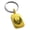 Gold, variant on Stainless Steel Greek Mythology Phoenix Engraved Small Rectangle Dog Tag Charm Keychain Keyring Celtic