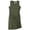 Green - dustyolive, variant on bar III Womens Ruched Bodycon Dress, Black, Small