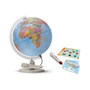 Waypoint Geographic Parlamondo Interactive Smart Globe 12-inch Diameter Illuminated Desk Globe