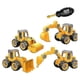 thumbnail image 1 of Detachable Engineering Vehicle Toy Set Boy Screw Assembly Children\'s Educational Disassembly Simulation Slide Modelyellow, 1 of 5