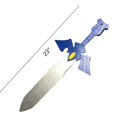 thumbnail image 3 of Legend of Zelda Master Sword | Wooden 23" Cosplay Prop | Link Costume Accessory, 3 of 5