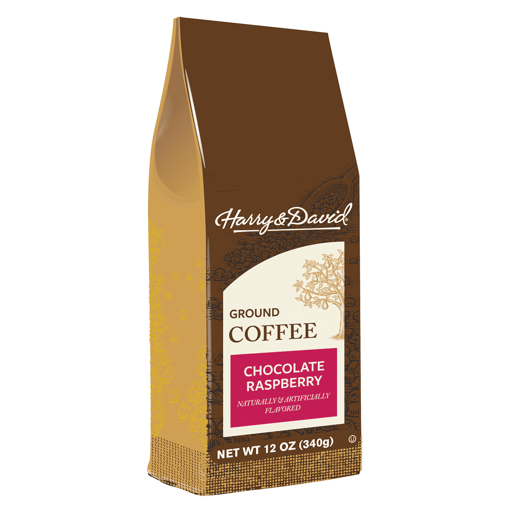 Harry & David Chocolate Raspberry Gourmet Ground Coffee (12 Ounces