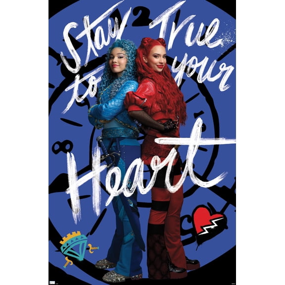 Disney Descendants: The Rise of Red - Stay True Wall Poster, 22.375" x 34"