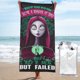thumbnail image 1 of Toalla de baño Pesadilla antes de Navidad, toalla de playa de microfibra de secado rápido, toalla de baño de gran tamaño a prueba de arena para adultos y niños, accesorios de playa para viajes y, 1 of 8