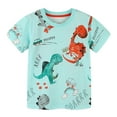 thumbnail image 1 of YTDSCS T-Shirts pour Garçons de 2 à 8 Ans, T-Shirts en Coton à Col Rond pour Tout-Petits, Hauts à Manches Courtes pour Bébés Garçons, 1 of 7