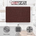 thumbnail image 3 of Chef Gear Marni Wellness Kitchen Mat, Red, 17.5" x 32", 3 of 8