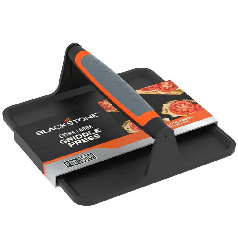 Blackstone Cast Iron XL Griddle Grill Press with Signature Handle