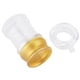 thumbnail image 5 of Botella de vinagre, bote de condimento acrílico transparente y dorado, bote para salsa de soja, tecnología innovadora Jadeshay A, 5 of 8