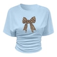 thumbnail image 3 of Hiijoy Girls Stylish Graphic Tee Summer Casual Short Sleeve Crew Neck T Shirt, Sizes 3-14, 3 of 3