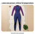thumbnail image 2 of Abbraccia Traje térmico de neopreno para mujer, manga larga, pieza única, protección solar, snorkel, surf, 2 of 6