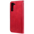 thumbnail image 2 of Estuche de Cuero PU con Cierre para Samsung Galaxy S21 FE 5G , Funda Protectora con Billetera y Correa, 2 of 6