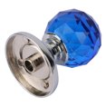 thumbnail image 4 of Tirador de cristal con forma de diamante, pomo para armario, cajón, armario, 30mm, 1 Uds. (azul) VoborMX herramienta, 4 of 8