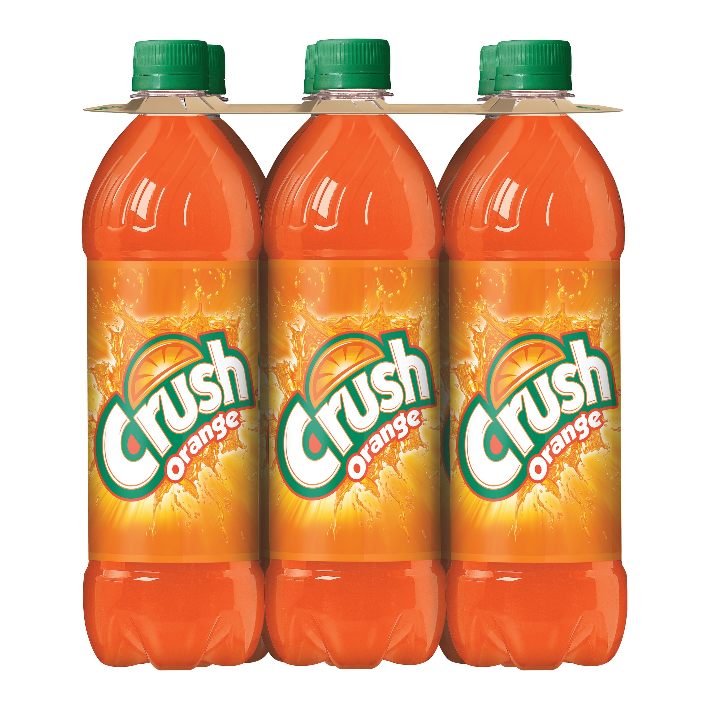 Crush orange boisson gazeuse 6 x 710 ml, bouteilles 6x710mL