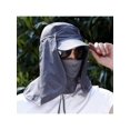 thumbnail image 2 of Fishing Hat Sunshade UV Protection Removable Ear Flap Neck Hat Outdoor, 2 of 7